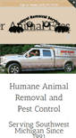 Mobile Screenshot of animalremovalservice.com